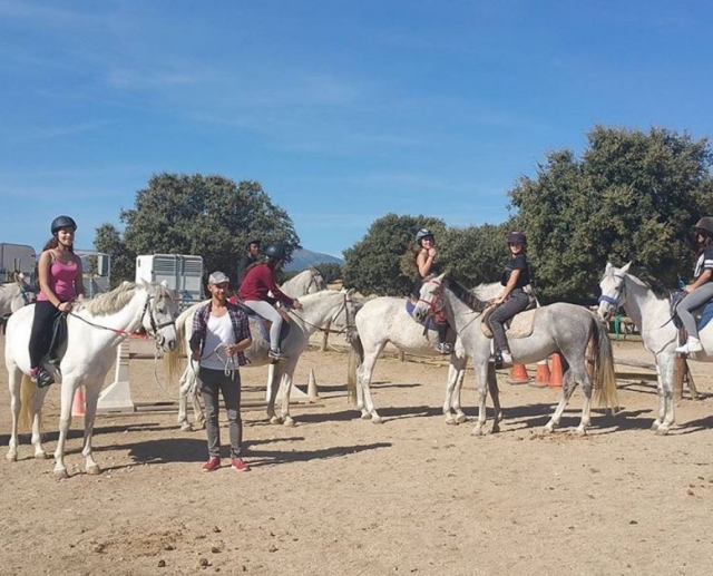 En la Sierra Norte a caballo